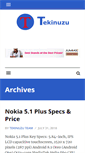 Mobile Screenshot of phones.tekinuzu.com